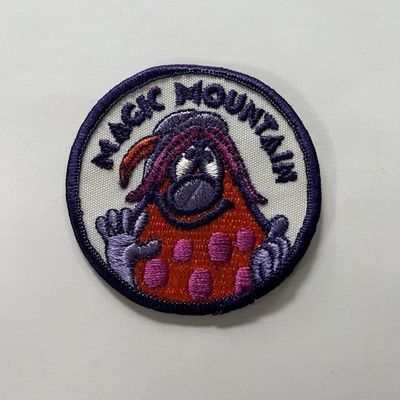 Vintage Magic Mountain Six Flags Patch Troll Badge Amusement Park Souvenir