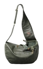 NOAH  PAW DOG SLING CARRIER FOR SMALL DOGS 5-18LB - DARK GREEN