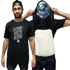 I Need Some Space Astronaut Flip Shirt - Funny Outer Space Flip Tee