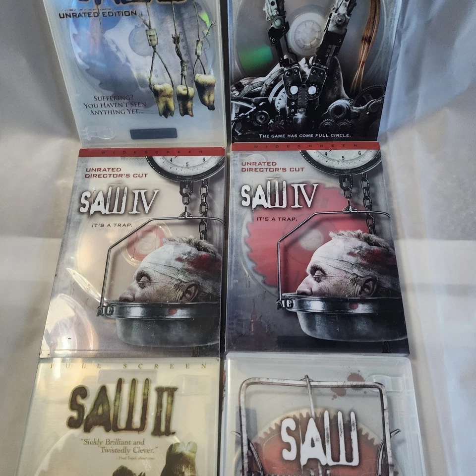 (SAW) DVD Lot Of 6 Foto 3 de 4