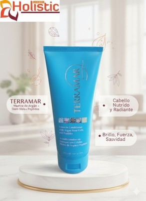 Acondicionador, Sin Enjuague Con Células Madre De Argán 7.05 oz  By Terramar