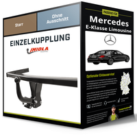 Starre AnhäNgerkupplung für Mercedes E-Klasse Limousine 09- W212 Imiola Hak-Pol