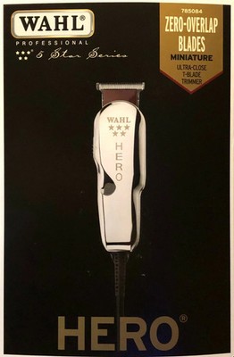 Wahl Professional 5 Star Hero Corded T-Blade Hair Trimmer NEW