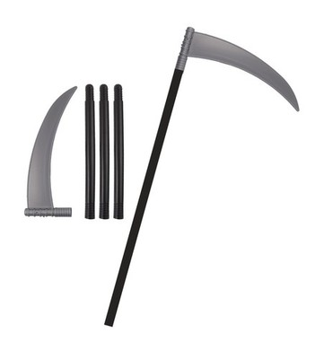 Sense Sensenmann Geist 4 Stück 102 cm Halloween Horror Party Requisite Kunststoff Waffe