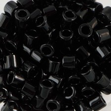 8/0 MIYUKI DELICA Black Seed Bead 8g