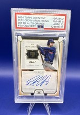 2024 Topps Definitive Collection - Definitive Rookie Autographs Pete...