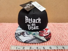 BioWorld "Attack On Titan" Snapback Hat Attack On Titan Hat NEW