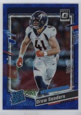 2023 Panini Donruss Optic Rated Rookie Blue Scope Prizm Drew Sanders #230 fm0