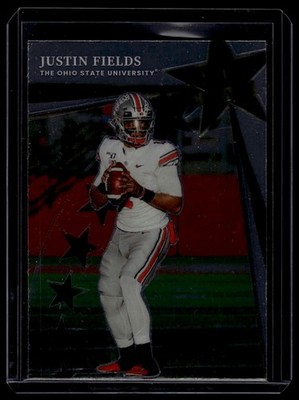 2022 Panini Select Draft Picks #SS-JF Justin Fields Select Stars
