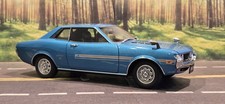 **READ** 1/18 Autoart Toyota Celica 1600GT Teal Blue Diecast Metal Body