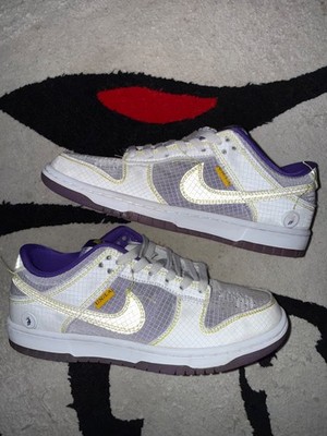 Size 8.5 - Union LA x Nike Dunk Low Passport Pack - Court Purple