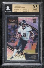 2018 Panini Select Field Level Silver Prizm Lamar Jackson BGS 9.5 GEM MINT 7ez