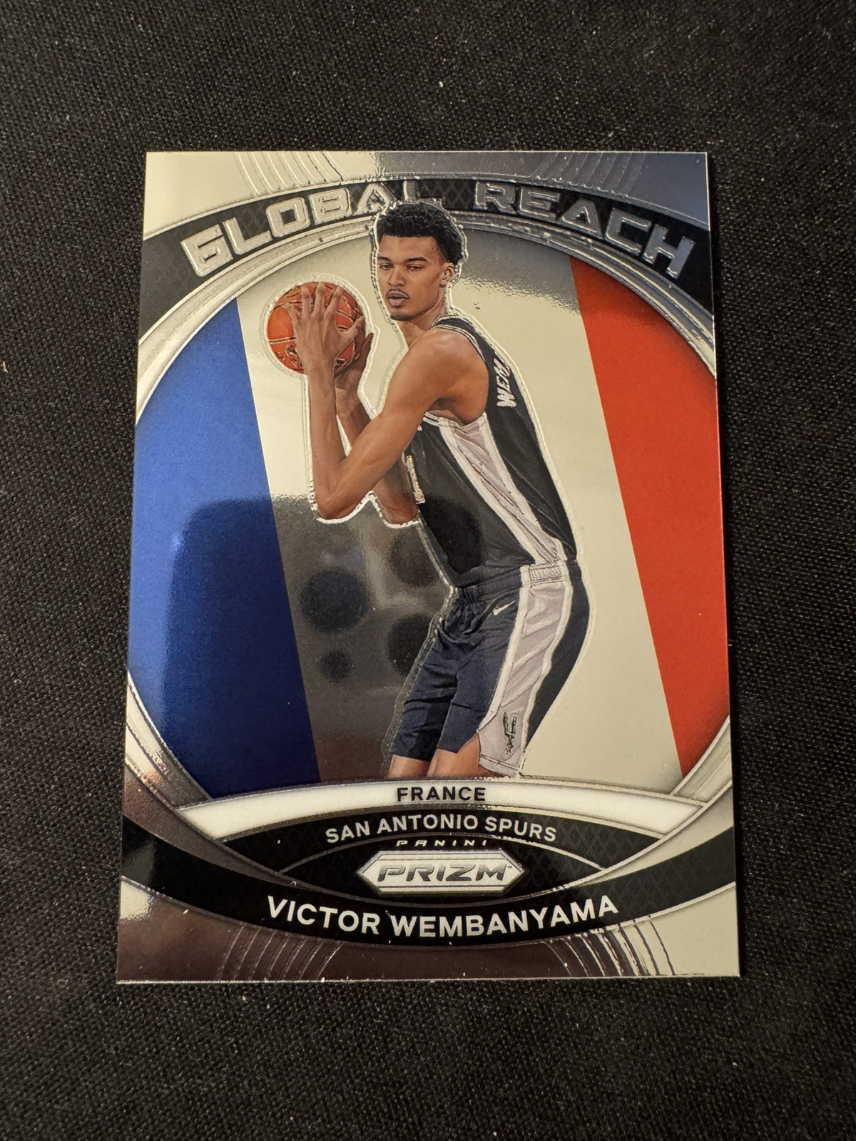 2023-24 PRIZM BASKETBALL GLOBAL REACH VICTOR WEMBANYAMA #2 ROOKIE MINT NEW