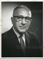 1963 Press Photo Dr. Harold H. Berman, Willowbrook State School Director