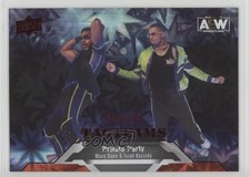 2023 AEW All Elite Wrestling Dynamite Marq Quen Isiah Kassidy Patch Tag 1k07