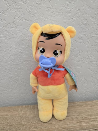 Cry Babies Tiny Cuddles WINNIE THE POOH 10" Soft Body Disney Baby Doll NWT - Picture 2 of 6