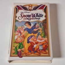 Snow White and the Seven Dwarfs Movie VHS Walt Disney's Masterpiece