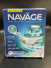 Navage Congestion Relief Saline Nasal Irrigation Nasal Care w/SaltPods