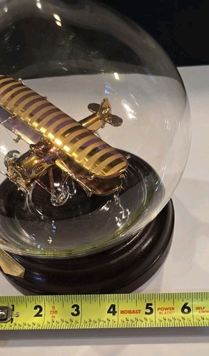 MAYFLOWER Hand Blown GLASS Collection R.A.R.A. Camel Figurine GLOBE Wood Base - Picture 11 of 14