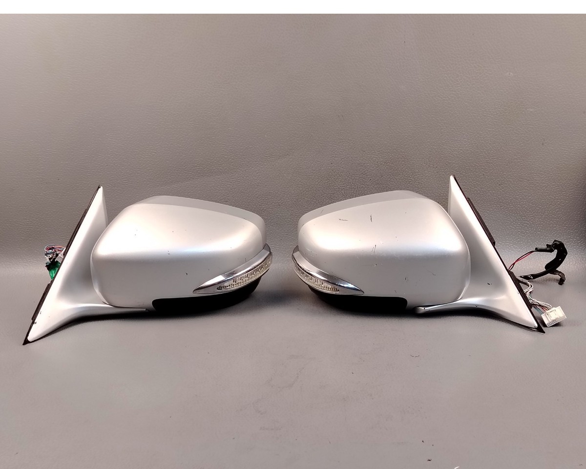 09-13 Nissan Fuga M37 Infiniti Y51 WHITE Power Folding Side Mirror
