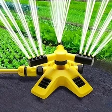 360° Automatic Rotating Garden Sprinkler | Lawn Sprinkler | Yard Sprinkler