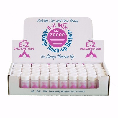 E-Z Mix 70002 2 oz Original Paint Touch-Up Storage Bottles (50 ct)