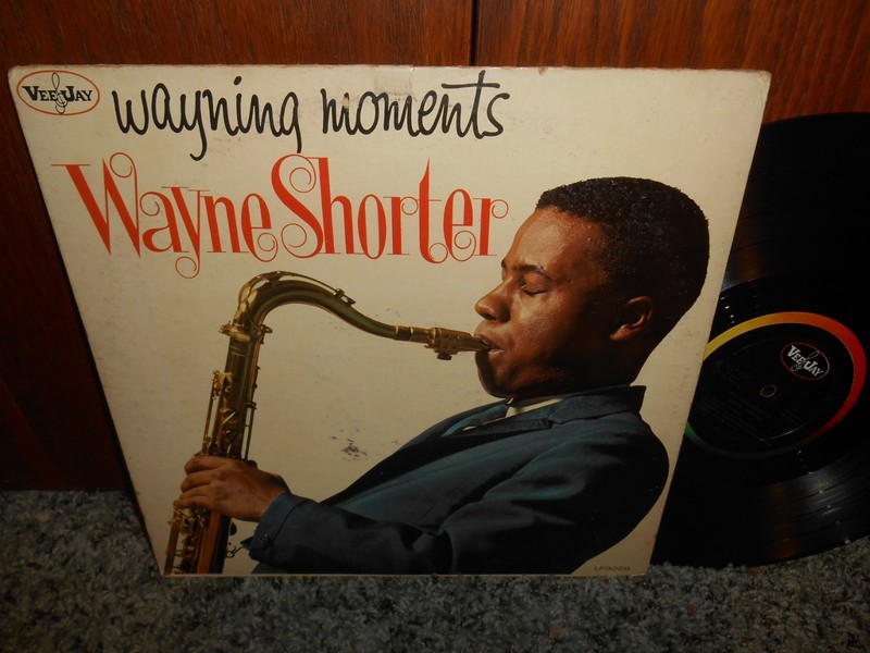 Wayne Shorter Wayning Moments Vee Jay HUBBARD MONO DEEP GROOVE JAZZ LP