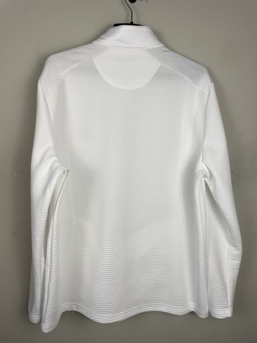 NEW Callway 1/4 Zip Men’s XL Bright White Opti Dri Performance Golf Wicking UPF - Picture 3 of 8
