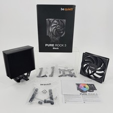 Be Quiet  Pure Rock 3 Black 120mm Rifle CPU Cooler Socket 190W TDP