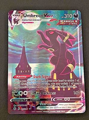 Pokemon Fullart Placeholder | VMAX Umbreon Evolving Skies | FANMADE Moonbreon
