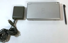 Nintendo DS Lite METALLIC SILVER Handheld Video Game Console System USG-001
