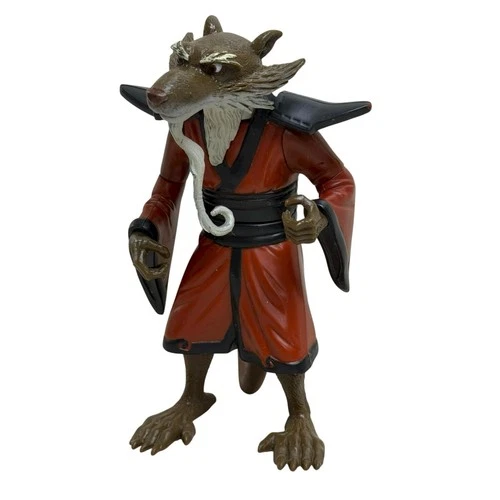 Vtg 2006 TMNT Master Splinter 5” Action Figure Playmates Toys Mirage Studios