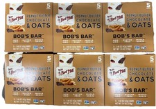 Bob's Red Mill 5pk PB Chocolate & Oats Bar, 5 bars (Pack of 6) - Non GMO, Kosher