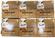 Bob's Red Mill 5pk PB Chocolate & Oats Bar, 5 bars (Pack of 6) - Non GMO, Kosher