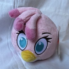 Rovio Entertainment Ltd. Angry Birds Stella Plush Commonwealth Toys Original Tag