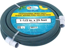 U.S. Pool Supply 1.5" x 25' Heavy Duty Spiral Wound Pool Vacuum #R015