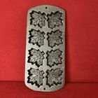 Vintage Lodge 8MLP2 Cast Iron Maple Leaf Pan Corn Bread Muffin