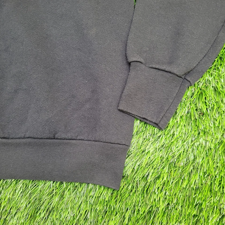 Sudadera vintage años 90 San-Antonio Texas para mujer mediana 19x23 negra Foto 4 de 4