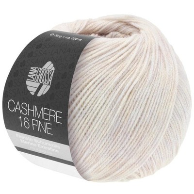 Wolle Kreativ! Lana Grossa - Cashmere 16 Fine - Fb. 36 muschel 50 g