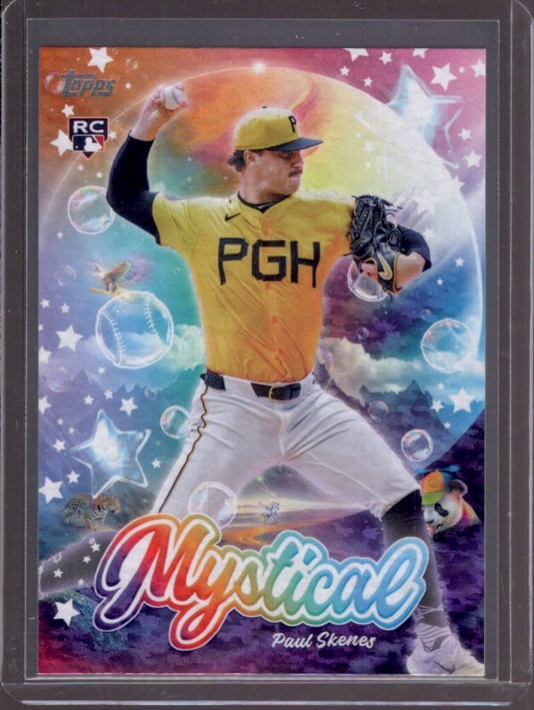 PAUL SKENES 2024 Topps Update Mystical Insert #MYS-27 Rookie RC
