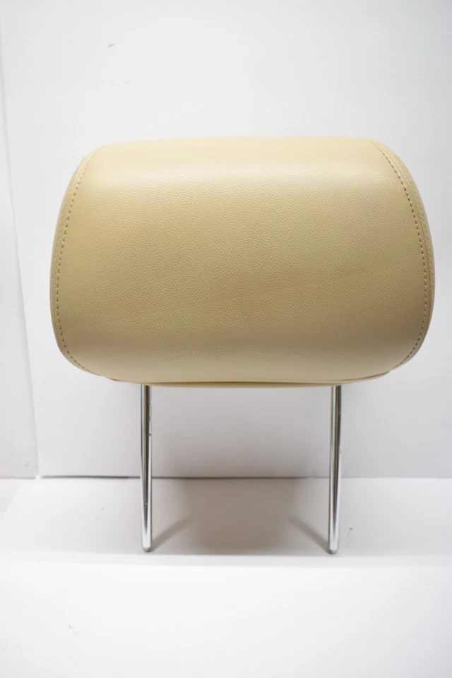 07-14 Tahoe Yukon Escalade Par Asiento Delantero Reposacabezas Cuero Cachemira Tostado F525 Foto 2 de 4