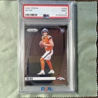 Panini 2024 Prizm Bo Nix Denver Broncos Rookie PSA 9 #309 Football Card