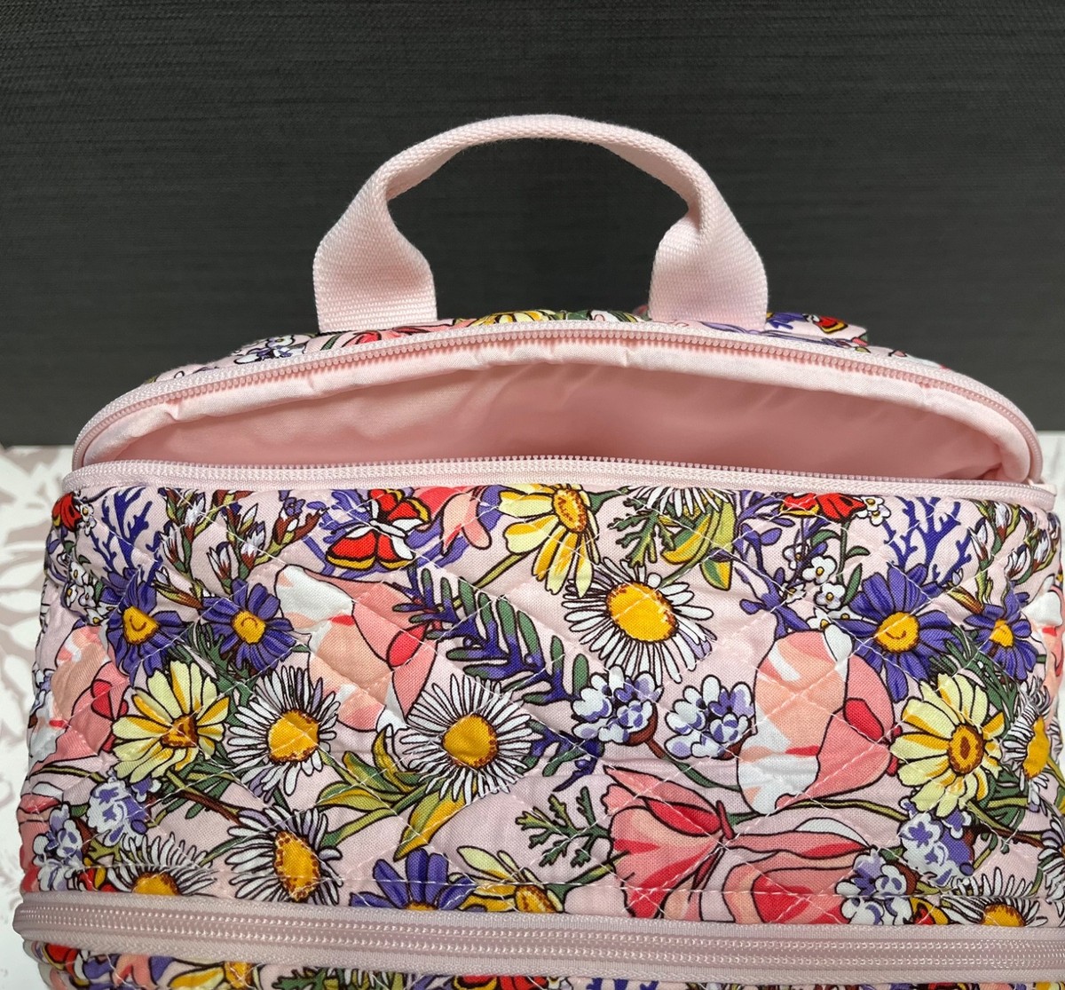 Vera Bradley Essential Travel Backpack Coastal Wildflowers NWT Vera Bradley Coastal Wildflowers Essential Large Backpack in  main image 2