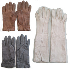 3 Pairs - Vintage Fownes Gloves - Women's Size 7  7.5