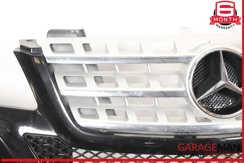 09-11 Mercedes W164 ML350 ML450 ML550 Base Parachoques Delantero Cubierta Negro OEM Foto 3 de 4