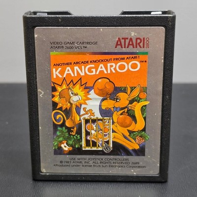 Kangaroo Atari 2600 Tested Working Video Game Classic Arcade