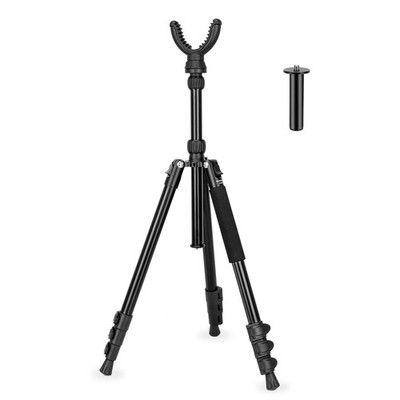 Shooting Tripod for Rifles, 9'' - 69'' Adjustable Hunting Shooting Stick with 3...