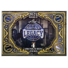 Leaf 2025 Series III Bronx Legacy NYC - HOBBY BOX [4 Premium Hits Per Box] - New