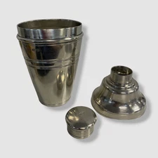 Match Silver Pewter Cocktail Shaker Bar Drink Mixer