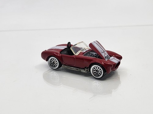 1982 Shelby Cobra 472 S/C 🔥 Hot Wheels 2001 1/64 Die-Cast White Stripes No. 29 - Bild 7 von 9